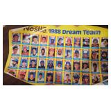 1988 Nestle MLB Dream Team Uncut Sheet