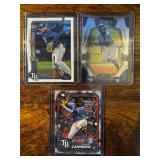 Junior Caminero lot of 3 - RC