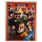 1989 Score Gizmo Williams Variation Card