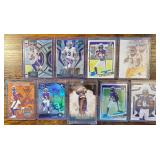Jordan Addison RC lot of 9- Refractors, inserts,