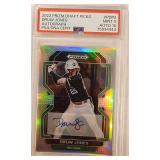 2022 Panini Prizm Druw Jones RC Auto PSA 9 Auto 10