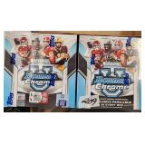2 2025 Bowman Universi Chrome Football Mega Boxes
