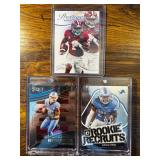 Jahmyr Gibbs RC lot of 3 Detroit Lions