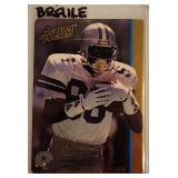 1991 Action Packed Michael Irvin Braile Card