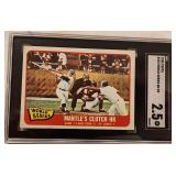 1965 Topps Mickey Mantle WS GM#3 SGC 2.5