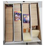 4 Sleeves 100s Unsearched 80s MLB Cards