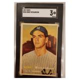 1957 Topps Bobby Richardson #286 Card SGC 3