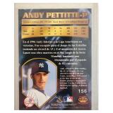 1997 Pacific Crown Andy Pettitte Silver Parallel