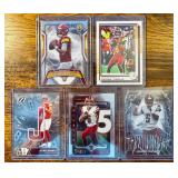 Jayden Daniels RC and 2nd year lot of 5