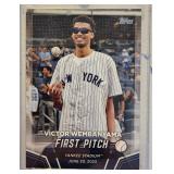 2024 Topps 1st Pitch Victor Wembanyama RC