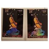 Two 98-99 Fleer Ultra Kobe Bryant Cards