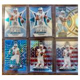 Tua Tagovailoa Miami Dolphins Lot of 6- Prizms