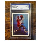 1990 NBA HOOPS Team Checklist M.Jordan #358 BMG 10