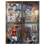 Luke McCaffrey RC lot of 4- Patch, Refractor