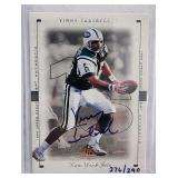 2000 SP Authentic Vinny Testaverde Auto/290