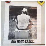 Say No To Crack Funny Poster