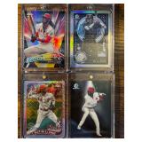 Elly De La Cruz Refractor RC lot of 4 Reds