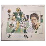 Brett Favre Lithograph/300