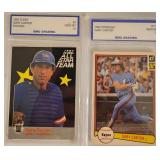 2 82-87 Fleer/Donruss Gary Carter BMG 10s