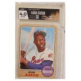 1968 Topps #110 Hank Aaron HGA 4