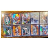 Baltimore Orioles Refractor lot of 10