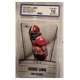 2020 Leaf Draft CeeDee Lamb RC CCG 10