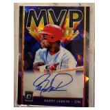2019 Panini MVP Barry Larkin Auto 6/11