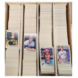 4 Sleeves 100s Unsearched 1983 Fleer MLB Cards