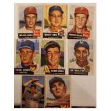 Lot Of 8 1950s Topps/Bowman MLB Cards