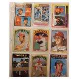 Lot Of 9 1970s Topps MLB Cards
