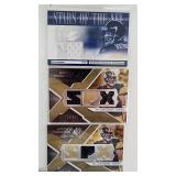 Lot of 3 Ben Roethlisberger Game Worn Cards /149