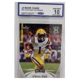 2021 Leaf Draft Rookie JA Marr Chase CCG 10