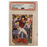 2023 Topps Holiday Corbin Carroll RC PSA 10