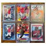Elly De La Cruz lot of 6 Reds - Prizm,RC