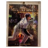 1999 Topps Finest Refractor Alex Rodriguez/500