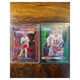 Patrick Mahomes Prizm lot of 2
