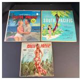 South Pacific stage&theatre record albums