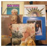 5 VTG Loretta Lynn & Tammy Wynette Albums