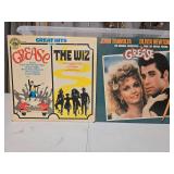 Grease & The Wiz Soundtrack LPs  2 Records