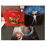 lot of 3 Barry Manilow vinyl