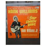 Hank Williams Jr Your Cheatin Heart LP MGM