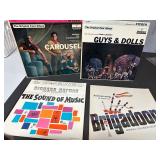 lot of 4 famous musical soundtracks