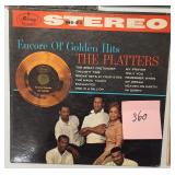 Lot Of 5 VTG The Platters Albums