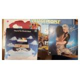 4 1970s Vinyl Albums Village People & More