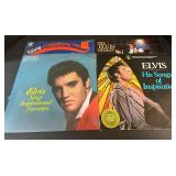 4 Elvis Presley compilation vinyl