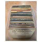 Large lot of records