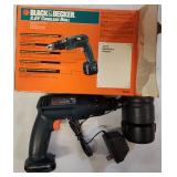 Black & Decker 9.6 Volt Drill In Org Box