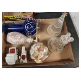 Lot Of 7 VTG Glass Ware PCS