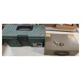 Strong Box With Key & Tool Box
