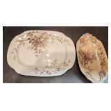 2 VTG Trentham Serving Platters